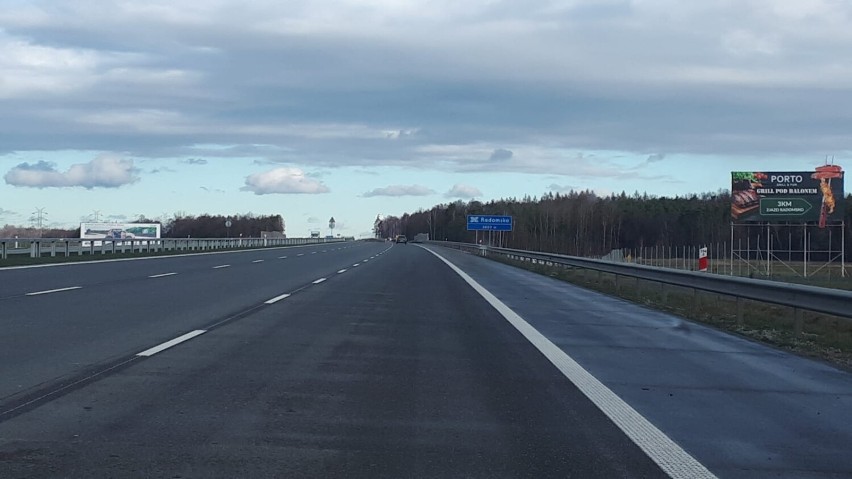 A1 od Radomska do granicy województwa gotowa. Można jechać w obu kierunkach trzema pasami