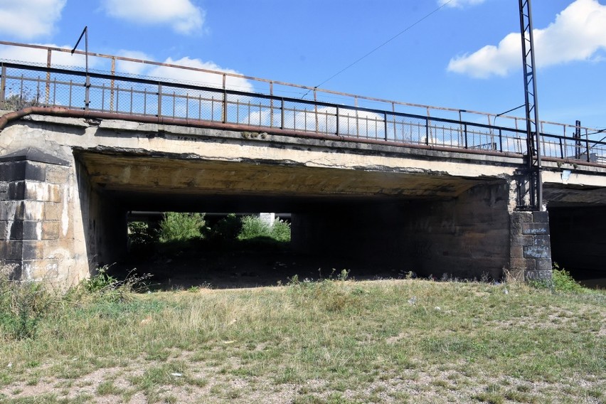 Śmietnisko pod mostem kolejowym PKP w Legnicy [ZDJĘCIA]