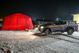 W Przemyślu postawiono namiot dla kierowców czekających na przekroczenie granicy