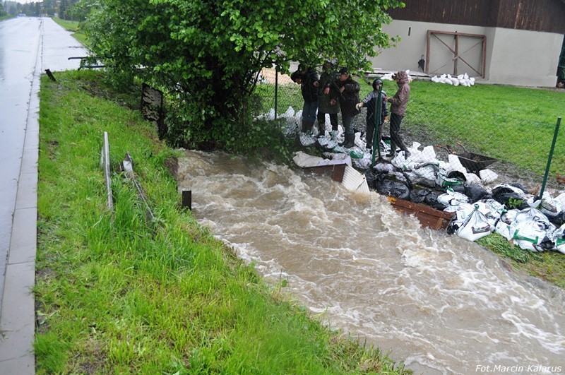 Zabrzeg pod wodą