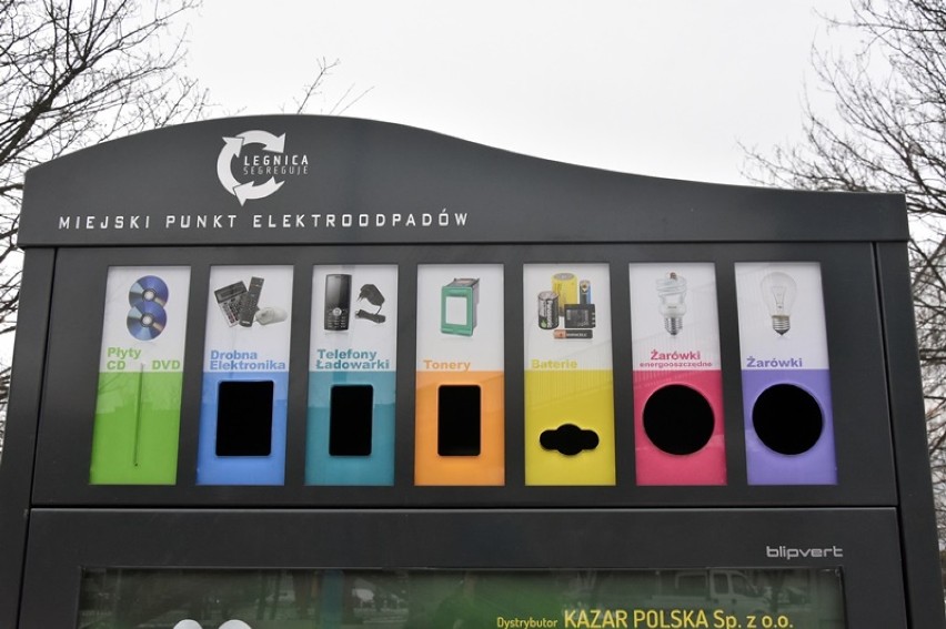 Nowe kontenery na  elektroodpady na ulicach w Legnicy [ZDJĘCIA]