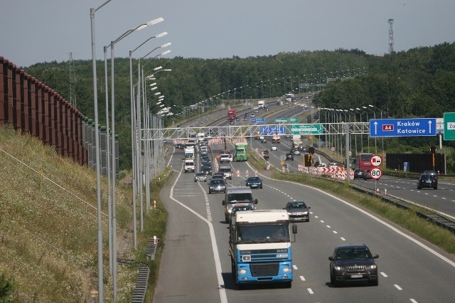 Trwa remont autostrady A4 w Rudzie Śląskiej. Uważajcie na utrudnienia