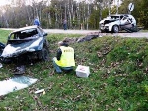 Królewski Dwór (powiat parczewski): Pijany 25-latek spowodował wypadek