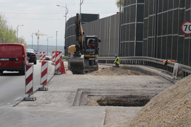 Naprawa wiaduktu na DK 1 w Tychach