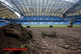 Ze Stadionu Miejskiego znika trawa