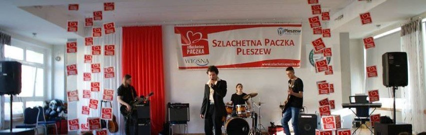 Szlachetna paczka - koncert w Zespole Szkół Przyrodniczo - Politechnicznych w Marszewie