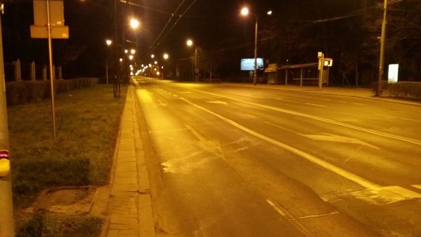Koronawirus w Lublinie. Jak wygląda opuszczone miasto nocą?