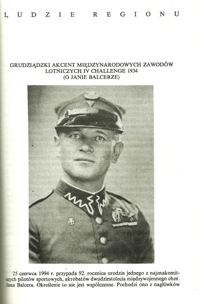 Strona z Rocznika Grudziądzkiego, tom 11, z 1994 r.