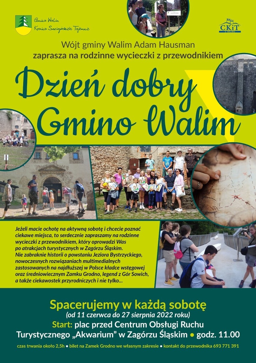 Weekend 24 – 26 czerwca w Wałbrzychu i okolicy/Spacer w Gminie Walim