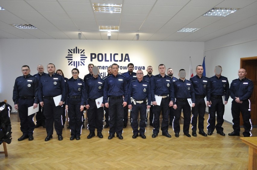 Komendant Powiatowy Policji w Pile nagrodził 23 funkcjonariuszy! 