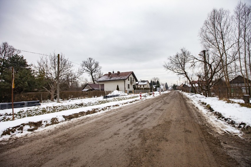 Trwa rozbudowa ulicy Klasztornej na odcinku od Żaglowej do...