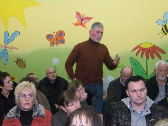 Zielona Łąka - zebranie w sprawie obwodnicy