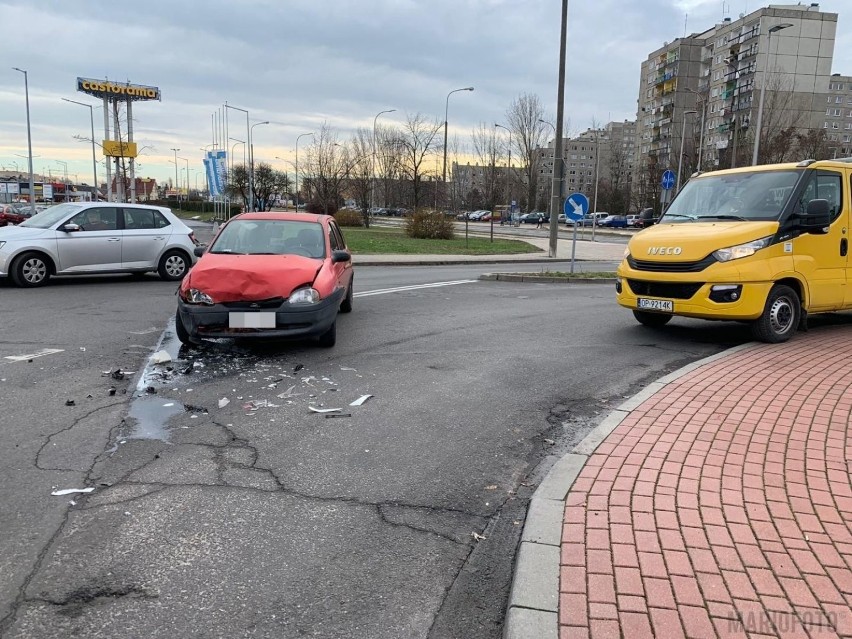 Wypadek na ul. Wiejskiej w Opolu.