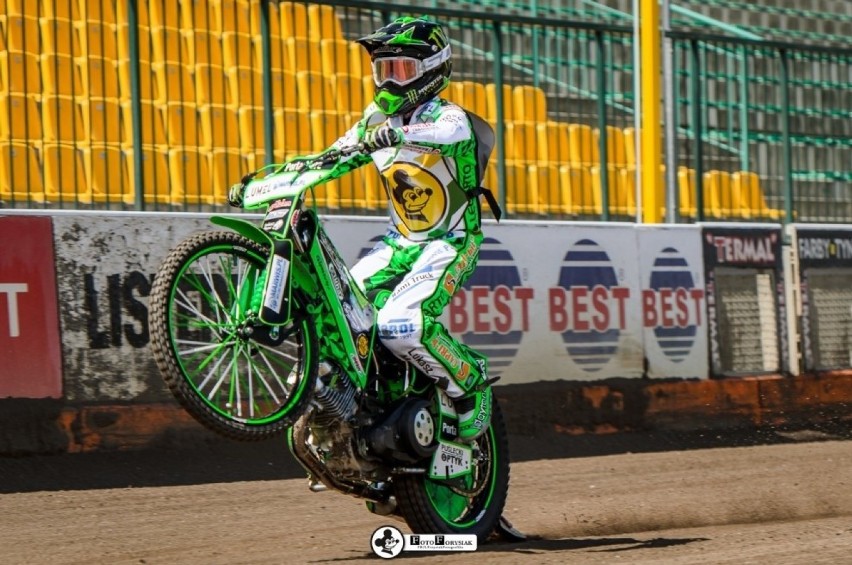 Trening żużlowców Falubazu Zielona Góra (30.05.2020).