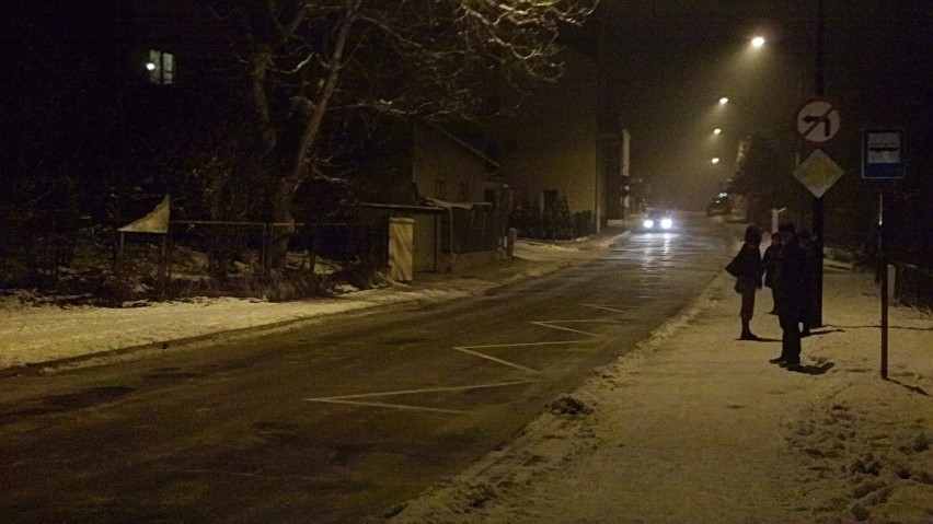 Pierwszy śnieg w Kraśniku