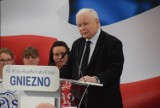 Jarosław Kaczyński w Gnieźnie. Prezes PiS spotkał się z sympatykami partii rządzącej