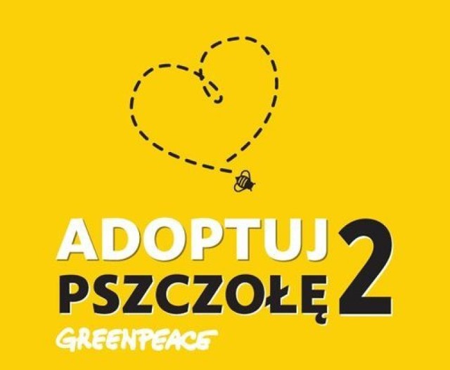 Logo akcji: Adoptuj pszczołę 2