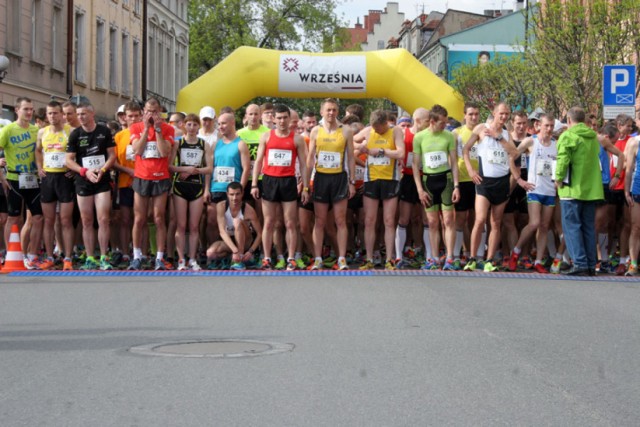 Bieg Kosynierów 2015 we Wrześni.