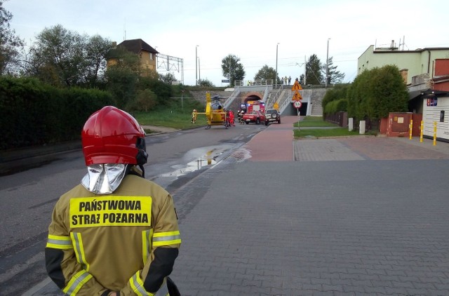 Wypadek na Mostowej w Chodzieży