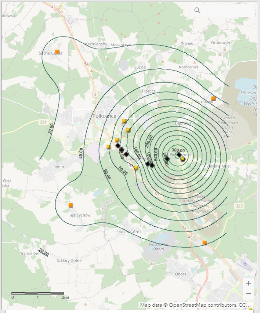 Urządzenia są testowane w rejonie kopalń w Polkowicach i...