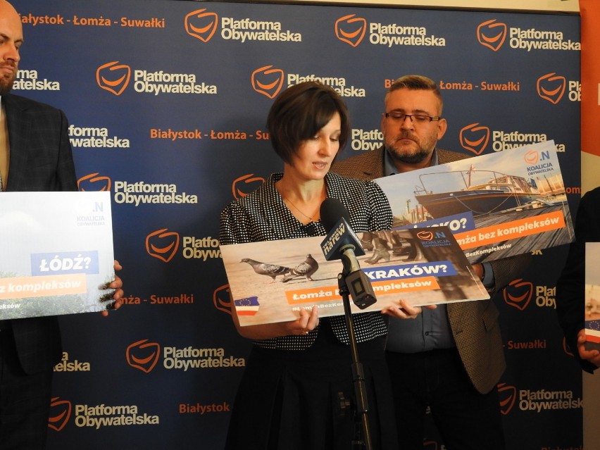 Łomża. Platforma Obywatelska wyciągnęła wnioski i przedstawiła hasło wyborcze (zdjęcia, wideo)