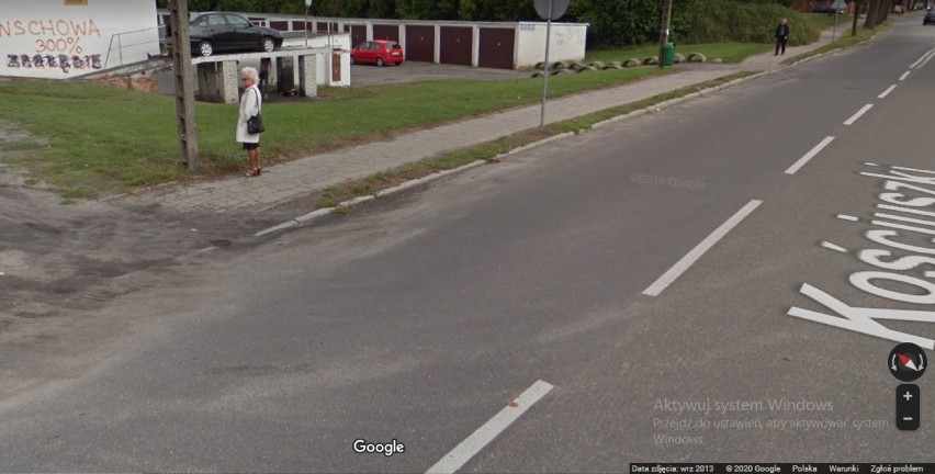 Wschowa w Google Street View