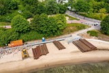 Plaża w Gdyni coraz szersza. Trwa drugi etap prac