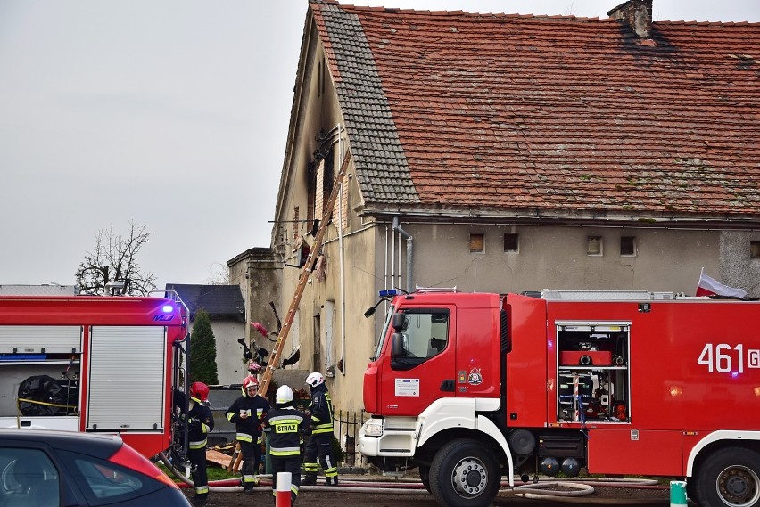 Ogień pojawił się w pomieszczeniach znajdujących się na...