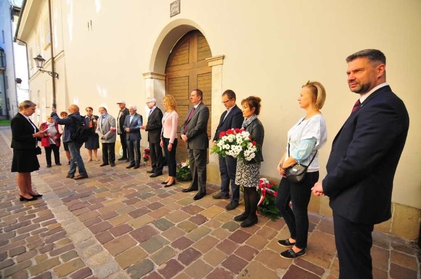 Uroczystość upamiętniająca działaczy WiN i PSL skazanych w procesie krakowskim [ZDJĘCIA]