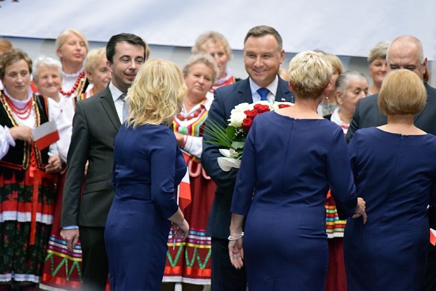Biłgoraj. Prezydent Andrzej Duda spotkał się z mieszkańcami...