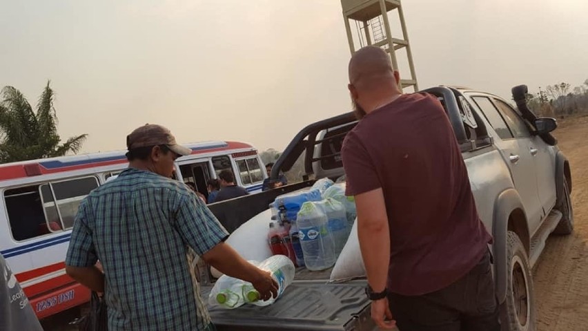 Diecezja tarnowska. Nasi misjonarze pomagają w Boliwii ofiarom pożarów Amazonii. Proszą o pomoc [ZDJĘCIA]