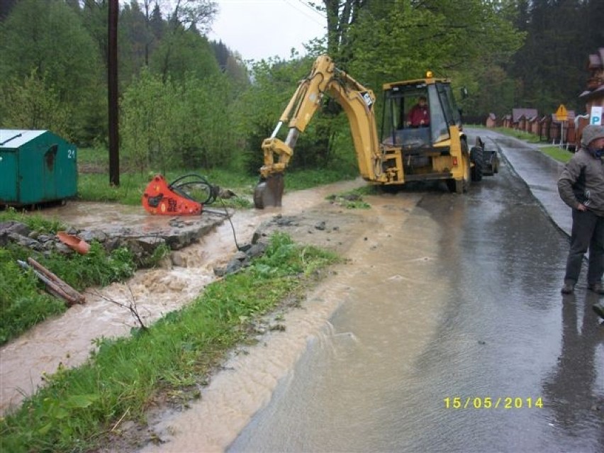 Powódź w Beskidach 2014.  Komisja oszacuje straty