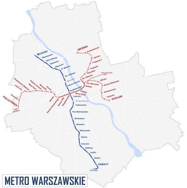 Kolejne komplikacje w związku z budową drugiej linii metra