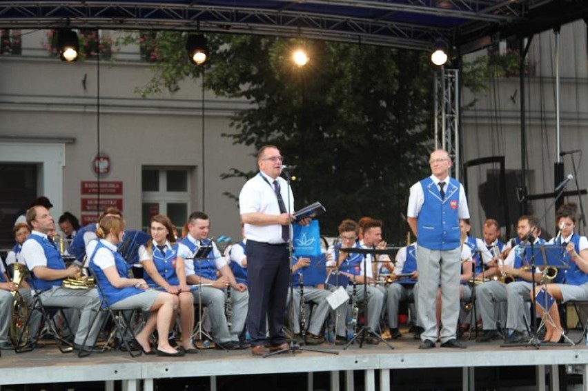 Koncert Powiatowej Orkiestry Dętej podczas Festiwalu w Wolsztynie