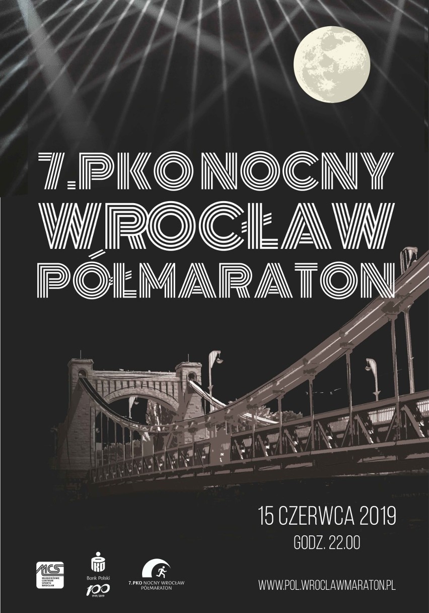 Uwaga na utrudnienia. W sobotę rusza 7. PKO Nocny Wrocław Półmaraton