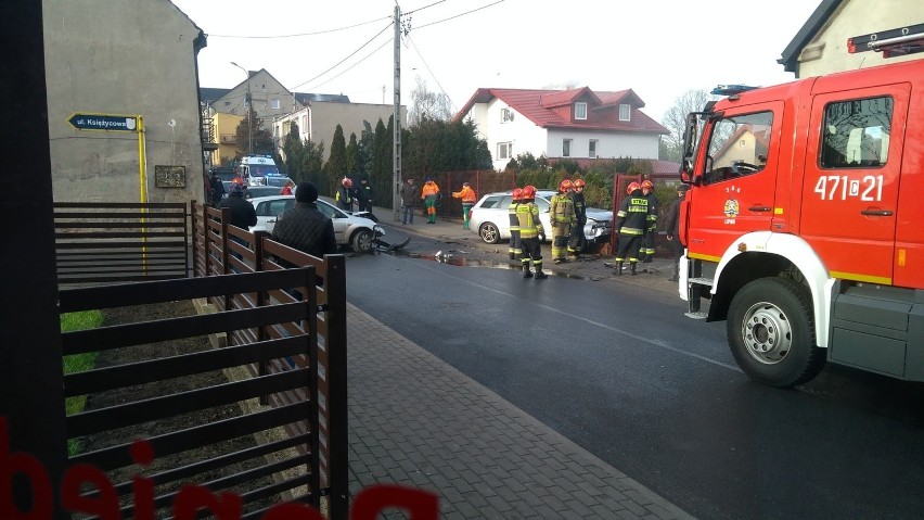 Wypadek w Lipnie na skrzyżowaniu ul. Księżycowej i Kilińskiego