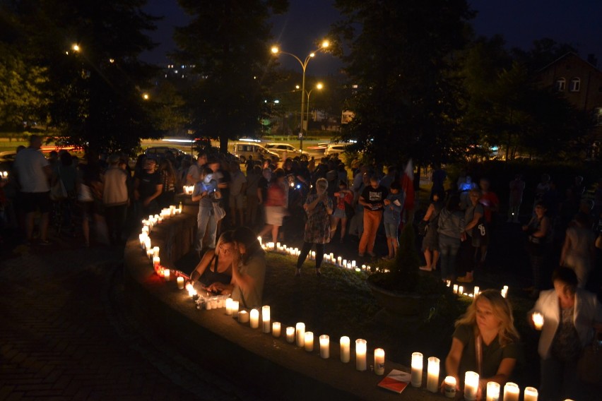 Protest pod Sądem Rejonowym w Sosnowcu ZDJĘCIA
