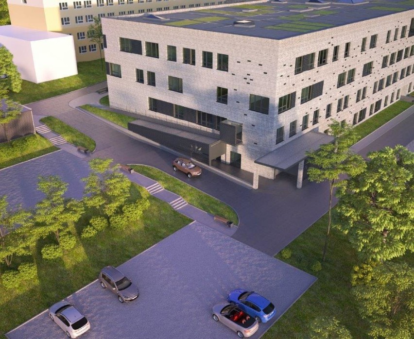 Szpital w Wejherowie po rozbudowie