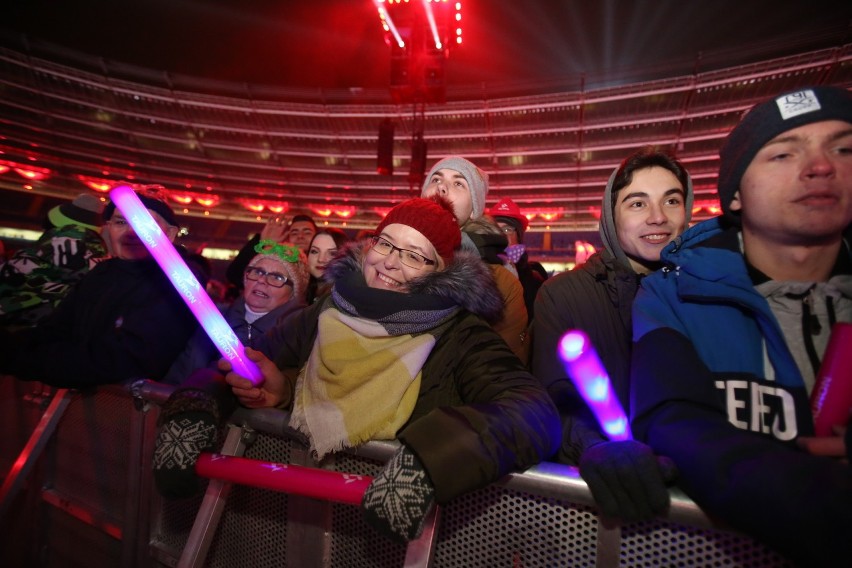 Sylwester z Polsatem na Stadionie Śląskim w Chorzowie....