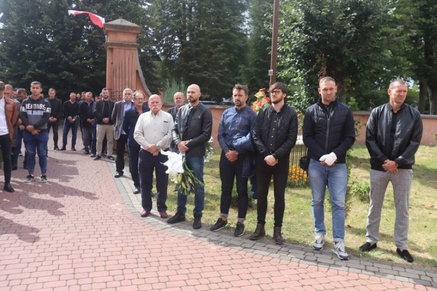 Pogrzeb Witolda Obarka, byłego trenera Widzewa