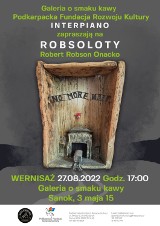 Nasz Patronat. „Robsoloty” – artystyczny świat Robsona Onacko. Wernisaż w sobotę