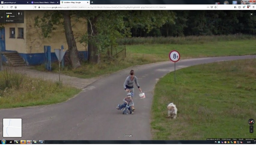 Mieszkańcy gminy Łyszkowice na Google Street View. Kogo złapała kamera? [ZDJĘCIA]