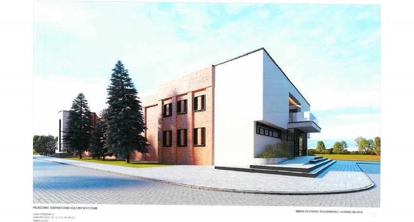 Pojawiła się koncepcja przebudowy Centrum Kultury w Sycowie [WIZUALIZACJA]