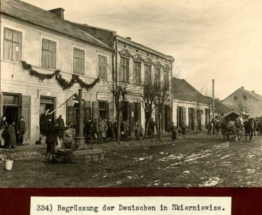 Rynek w Skierniewicach, lata 1914-15