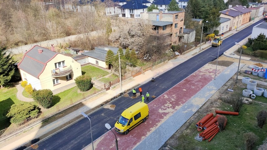 Remont ulicy Ogrodowej w Czeladzi zmierza do końca, a...