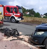 Tragiczny wypadek w Niemierzynie. Nie żyje 44-letni motocyklista
