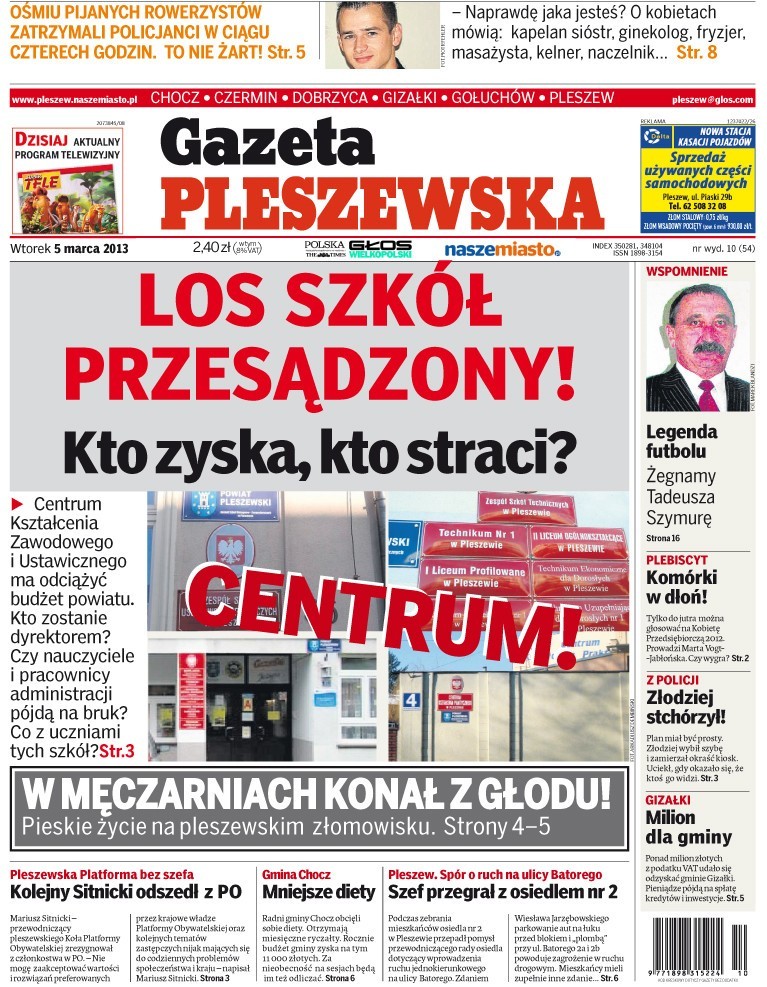 Najnowsze wydanie Gazety Pleszewskiej w sprzedaży!