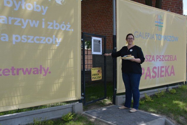 Galeria Tomaszów zbudowała pszczelą pasiekę. Będzie miód