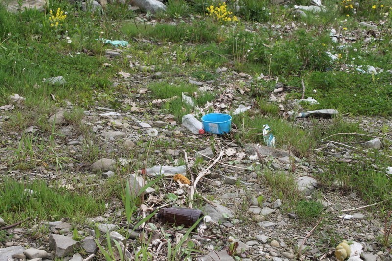 KRÓTKO: Zbierali śmieci przy Jeziorze Żywieckim [ZDJĘCIA]