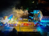 Groźny pożar na 22 stycznia w Wyrzysku. Dom stanął w ogniu [ZDJĘCIA]